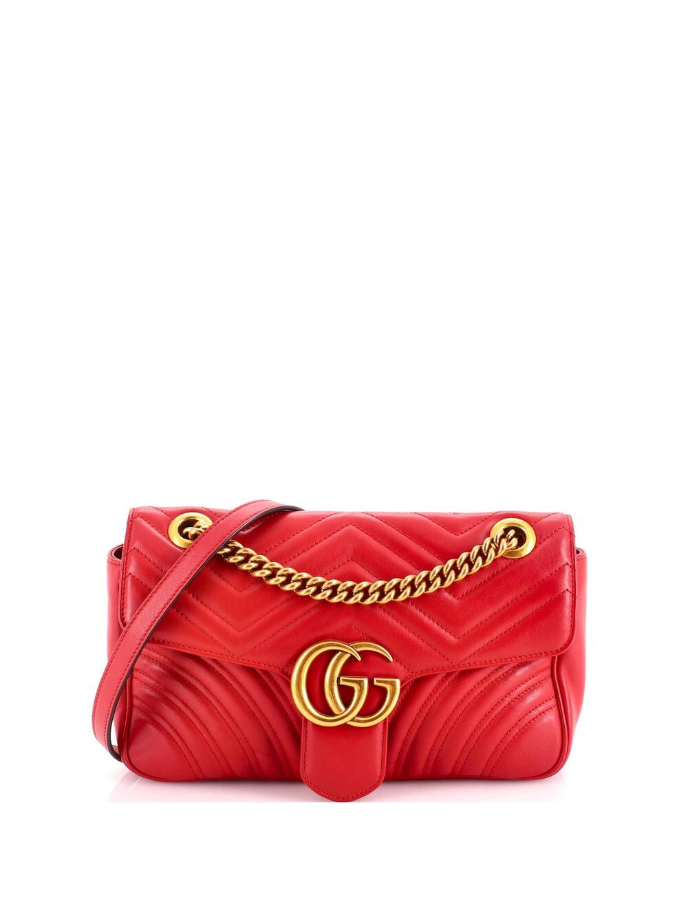 Gucci Gg Marmont Flap Bag Matelasse #372767G15B